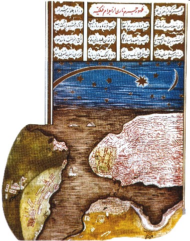 İstanbul semalarında bir ay görünen 1577 Kuyruklu Yıldızın bir başka resmi-2